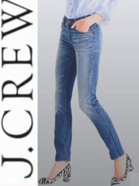 J.Crew Matchstick Straight Leg Stretch Jeans 28R TALL